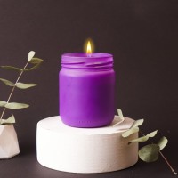 Kokulu Cam Mum – Sütlü Kahve